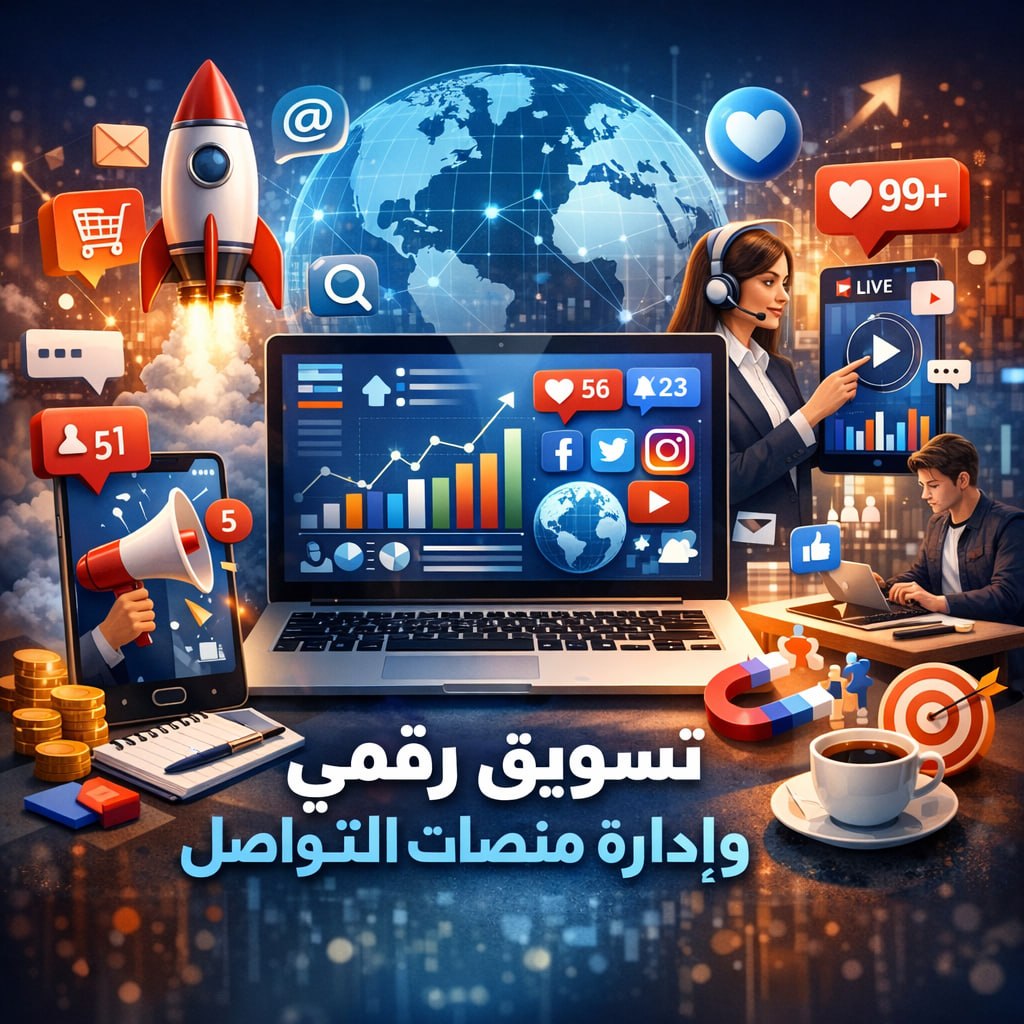 مشروع رقمي حديث